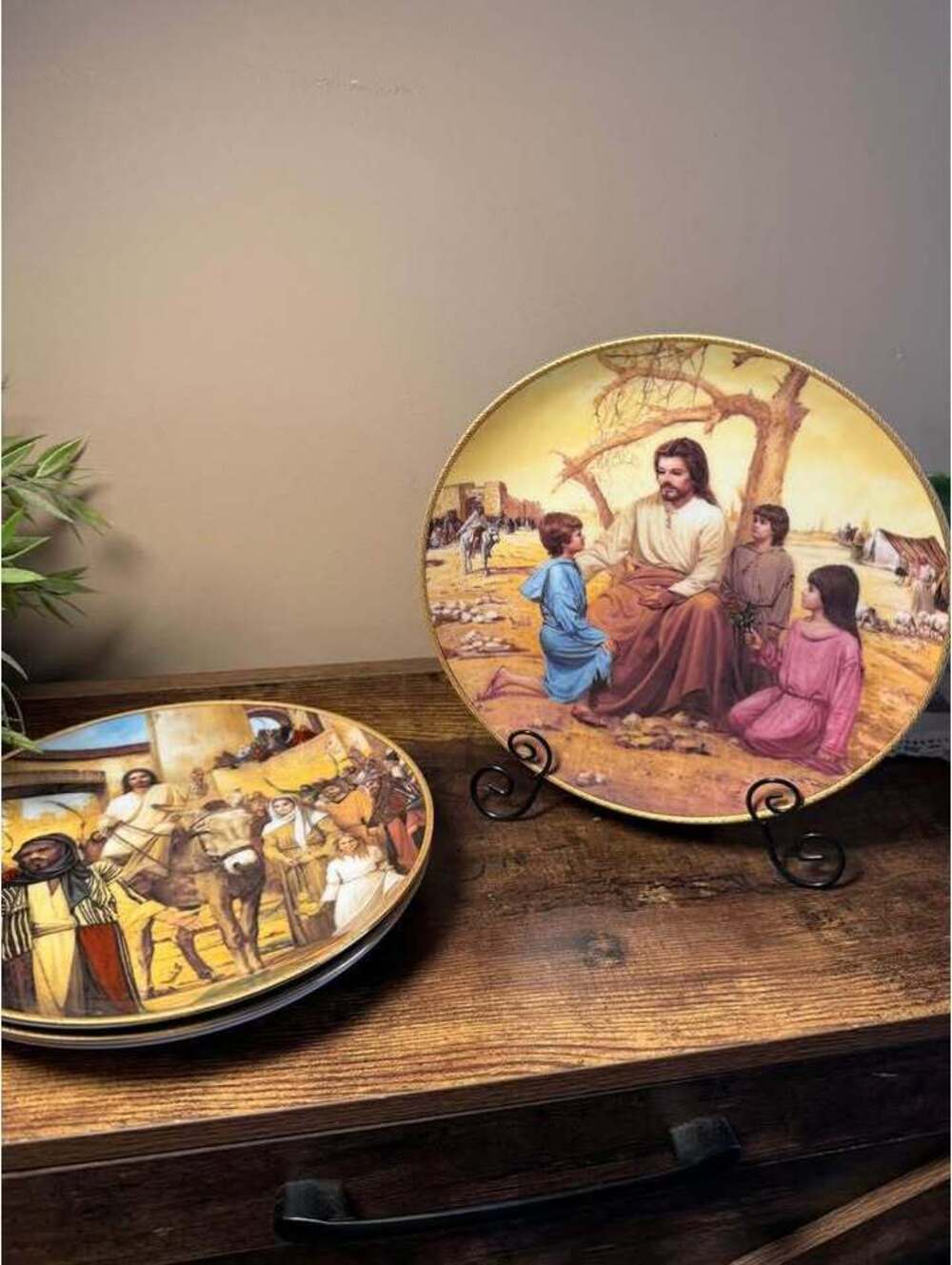 Lou Marchetti The Life‎ of Jesus Collector Plates (4 plates)